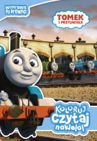 Okładka książki Koloruj, czytaj, naklejaj. Tomek i przyjaciele