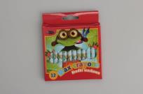 Opakowanie Kredki woskowe 12 kolorów Rexus