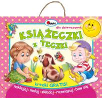 Okładka książki Książeczki z teczki dla dziewczynek