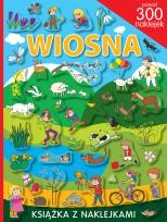 Okładka książki Książka z naklejkami. Wiosna
