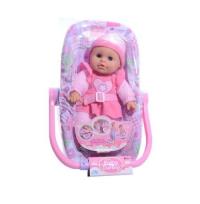 Opakowanie Lalka w nosidełku fioletowym