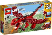Okładka książki Lego Creator Czerwone kreatury