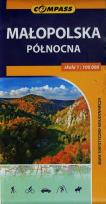 Okładka książki Małopolska Północna mapa turystyczno-krajoznawcza