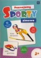 Okładka książki Malowanka. Poznajemy sporty zimowe