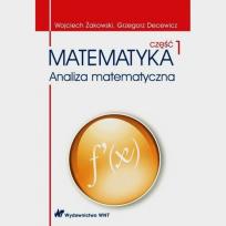 Okładka książki Matematyka Analiza matematyczna Część 1