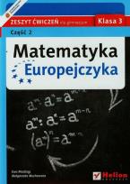Okładka książki Matematyka Europejczyka 3 Zeszyt ćwiczeń Część 2
