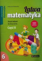 Okładka książki Matematyka SP 6/2 Łatwa matematyka ćw WIKING