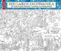 Okładka książki Megakolorowanka Morze