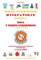 Okładka książki Moje pierwsze hiszpańskie słowa - Ubrania i pogoda