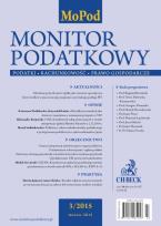Opakowanie Monitor Podatkowy 2015/03