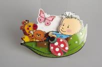 Opakowanie Naklejka 3d średnia okazjonalna bobas