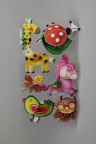 Opakowanie Naklejki dekoracyjne 3d 6 sztuk