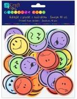 Okładka książki Naklejki z pianki  Emocje 60 szt