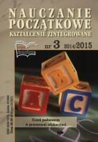 Opakowanie Nauczanie początkowe Kształcenie zintegrowane nr 3 2014/2015