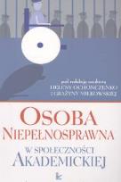 Opakowanie Osoba niepełnosprawna w społeczności akademickiej