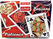 Okładka książki Pasjans Róże 2 x 55 listków