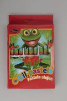 Opakowanie Pastele olejne 18 kolorów Rexus