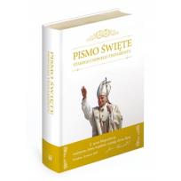 Okładka książki Pismo Święte ST i NT Obwoluta Wyd. pamiątk.