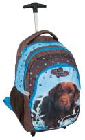 Opakowanie Plecak Szkolny na kółkach Rachael Hale z psem