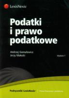 Okładka książki Podatki i prawo podatkowe