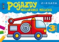 Okładka książki Pojazdy - malowanka malucha część 3 LITERKA