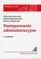 Okładka książki Postępowanie administracyjne