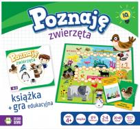 Okładka książki Poznaję zwierzęta + gra