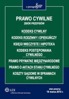 Okładka książki Prawo cywilne. Zbiór przepisów