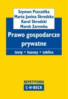 Okładka książki Prawo gospodarcze prywatne
