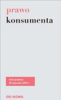 Okładka książki Prawo konsumenta 18.01.2015 BR