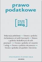 Okładka książki Prawo podatkowe 15.01.2015 BR