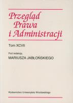 Opakowanie Przegląd Prawa i Administracji tom 97