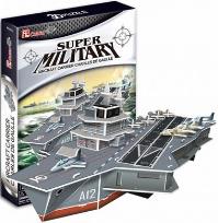 Okładka książki Puzzle 3D Aircraft Carrier Charles de Gaulle