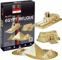 Okładka książki Puzzle 3D Egypt Relique