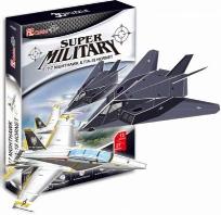 Okładka książki PUZZLE 3D F-117 NIGHTAWK BPZ-CUBIC FUN