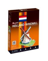 Okładka książki Puzzle 3D Holland Windmill
