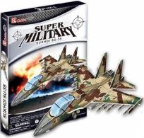 Okładka książki Puzzle 3D Sukhoi SU-35