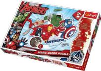 Okładka książki Puzzle Avengers 15 Magic Decor