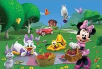 Okładka książki Puzzle dwustronne 250 Myszka Miki i przyjaciele