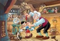 Okładka książki Puzzle dwustronne plus Pinokio 108