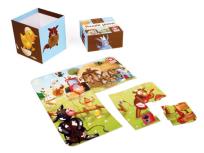 Okładka książki Puzzle Farma 16 el.