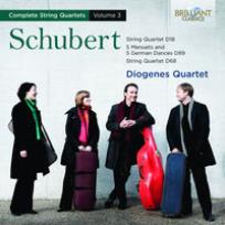Okładka książki Schubert: Complete String Quartets Vol. 3