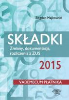 Okładka książki Składki 2015