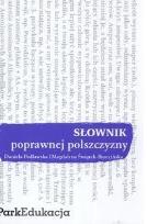 Okładka książki Słownik - poprawnej polszczyzny w. 2008 PARK/PWN
