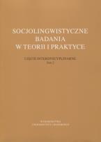 Opakowanie Socjolingwistyczne badania w teorii i praktyce