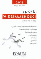 Okładka książki Spółki w działalności gospodarczej