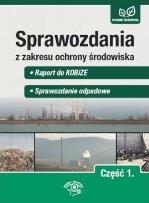 Okładka książki Sprawozdania z zakresu ochrony środowiska
