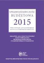 Okładka książki Sprawozdawczość budżetowa 2015