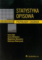 Okładka książki Statystyka opisowa. Przykłady i zadania