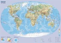 Okładka książki Świat mapa ścienna podręczna